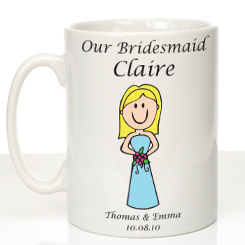Personalised Mug for Bridesmaid