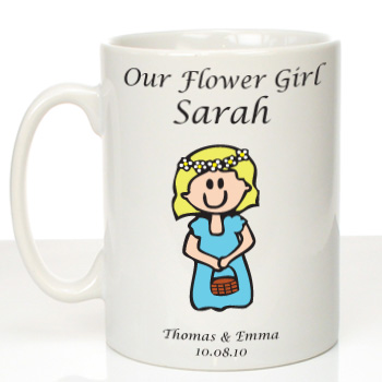 Personalised Mug for Flower Girl