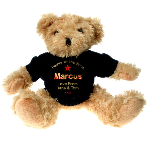 Personalised Father of the Bride Teddy Bear