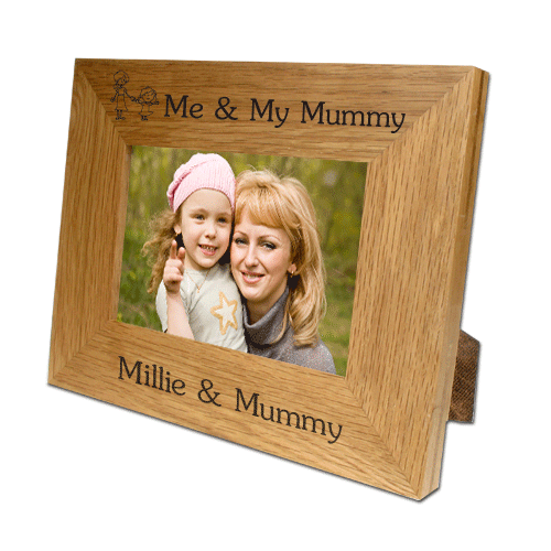 Engraved Me and My Mummy Frame: Daughter