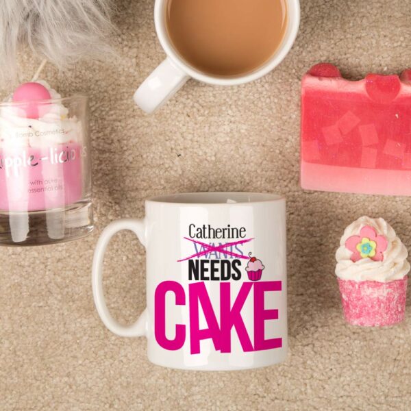 Personalised Cake Lover Mug