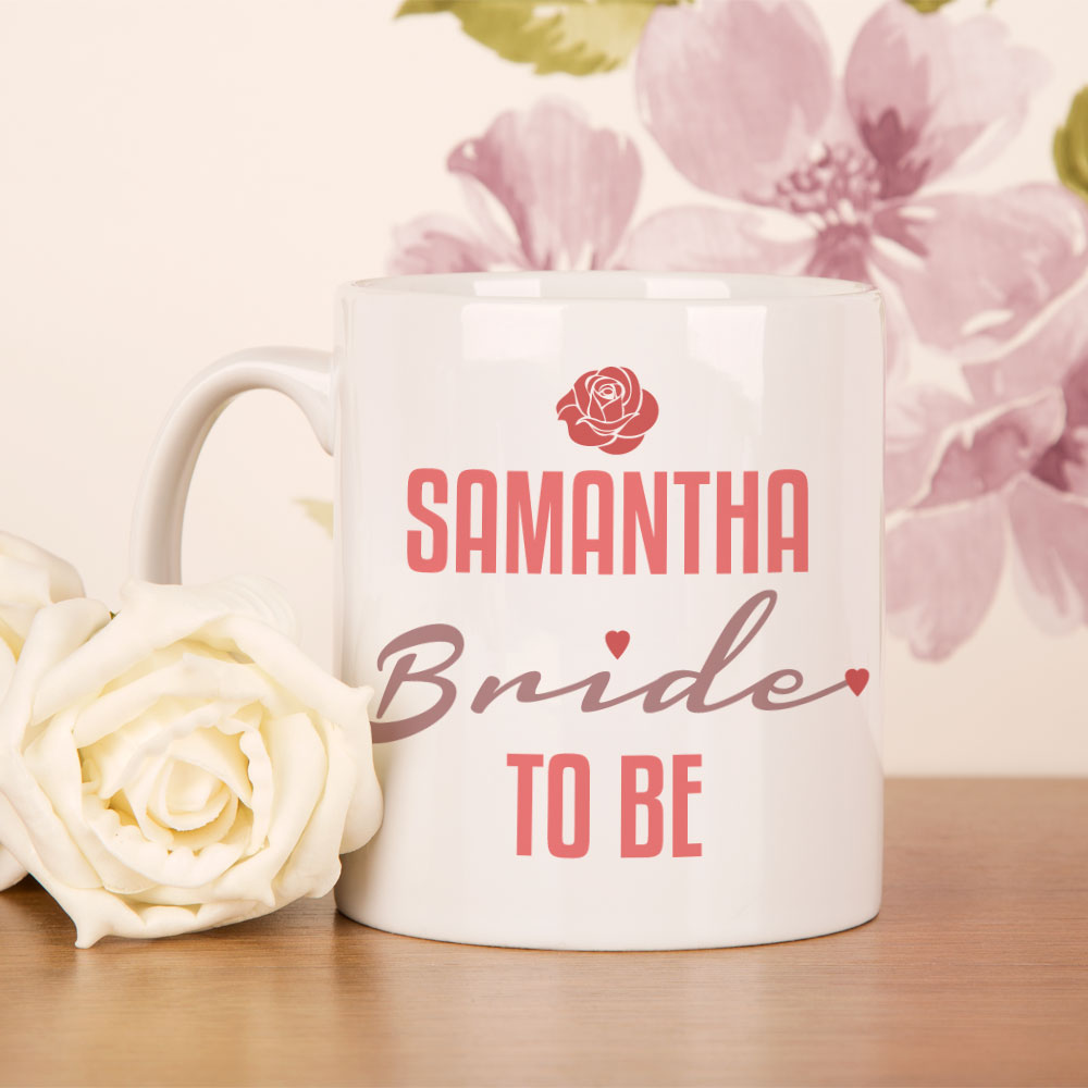 Personalised Bride to Be Mug