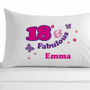 Personalised Birthday and Fabulous Pillowcase