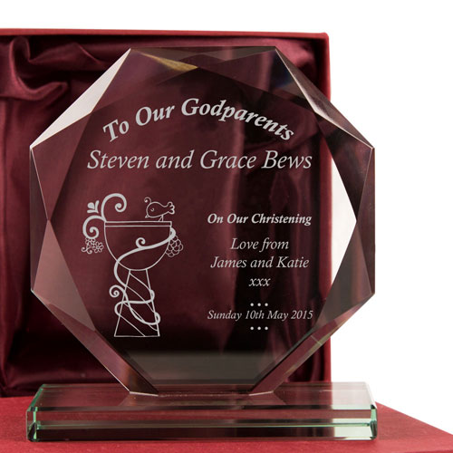 Personalised Our Godparents Presentation Gift