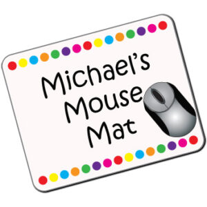 Personalised Mousemat: Polkadot Design