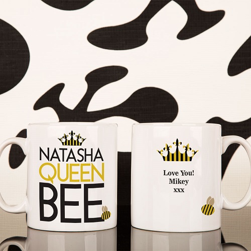 Queen Bee Personalised Mug for Her