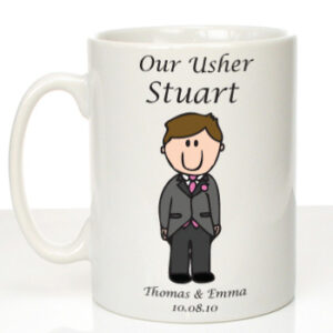 Personalised Mug for Usher: Traditional