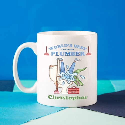 Worlds Best Plumber Drinking Mug